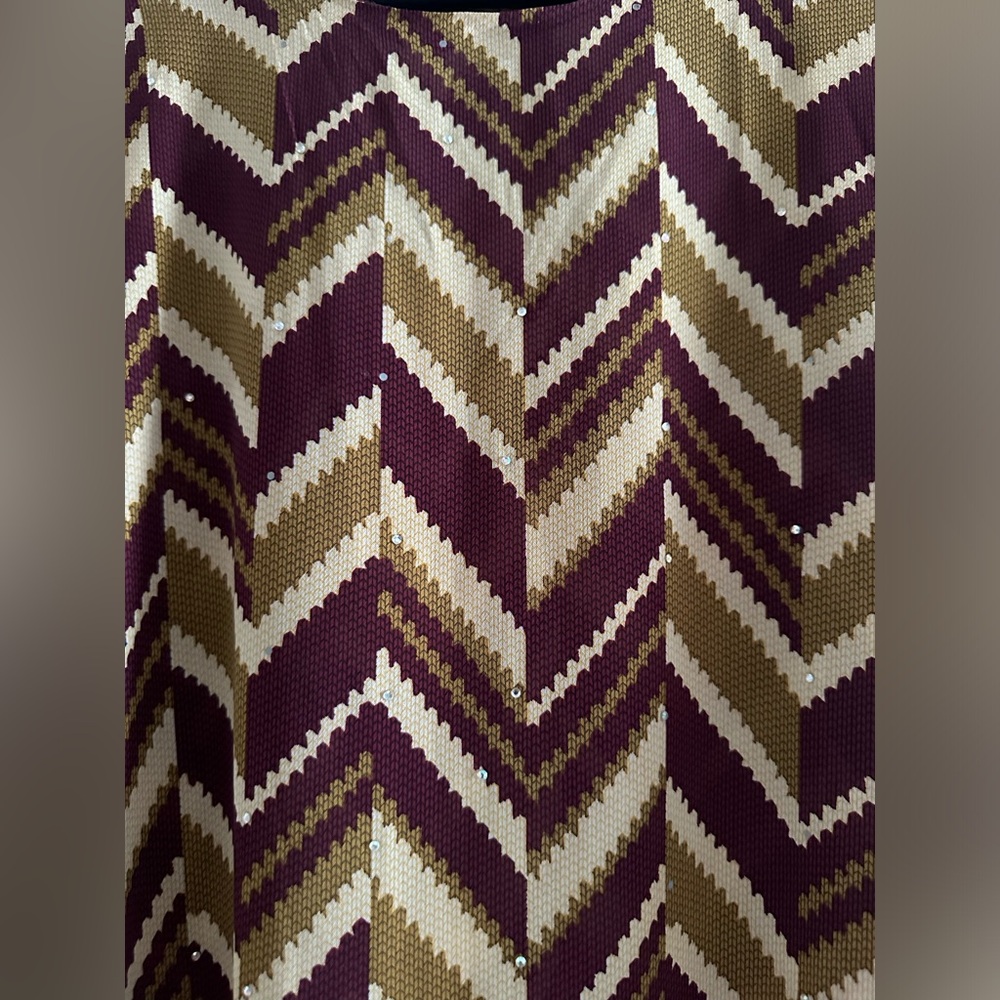 Brown Khaki Kaftan Gown - Picture 11 of 12